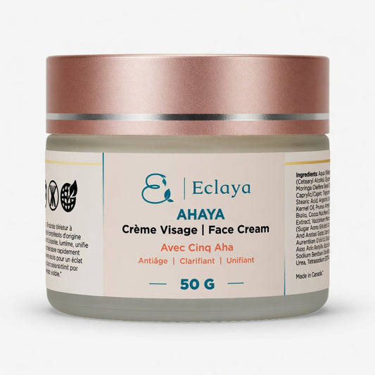 AHAYA-Crème Visage Éclat et Jeunesse
